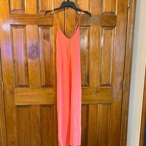 Old Navy Coral Maxi Dress